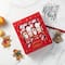 Glitzhome® 12PK 1.25"D x 10"H Candy Cane Christmas Party Crackers with Gift Contents